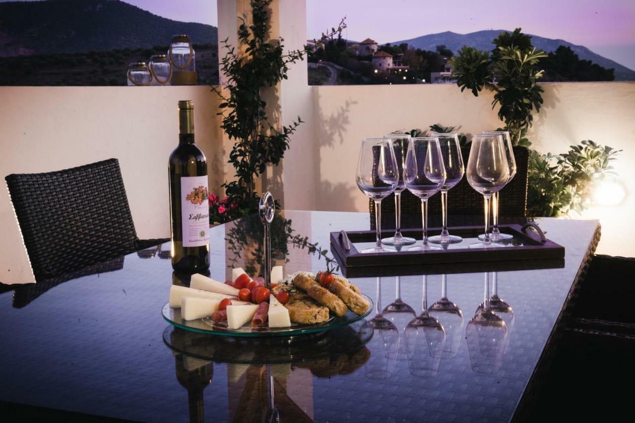 Milo Luxury House -Free Airport Pick Up-10Min Drive Villa Markópoulon Dış mekan fotoğraf